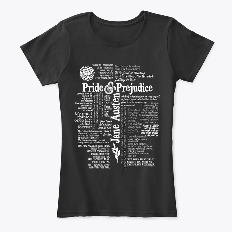 Pride and Prejudice Quotes (Dark)